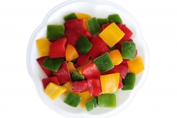 frozen mixed pepper cut