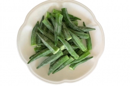 frozen Okra whole